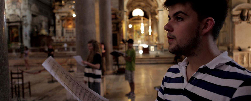 Direttore coro polifonico Nicola Forlin, esperienza canto corale